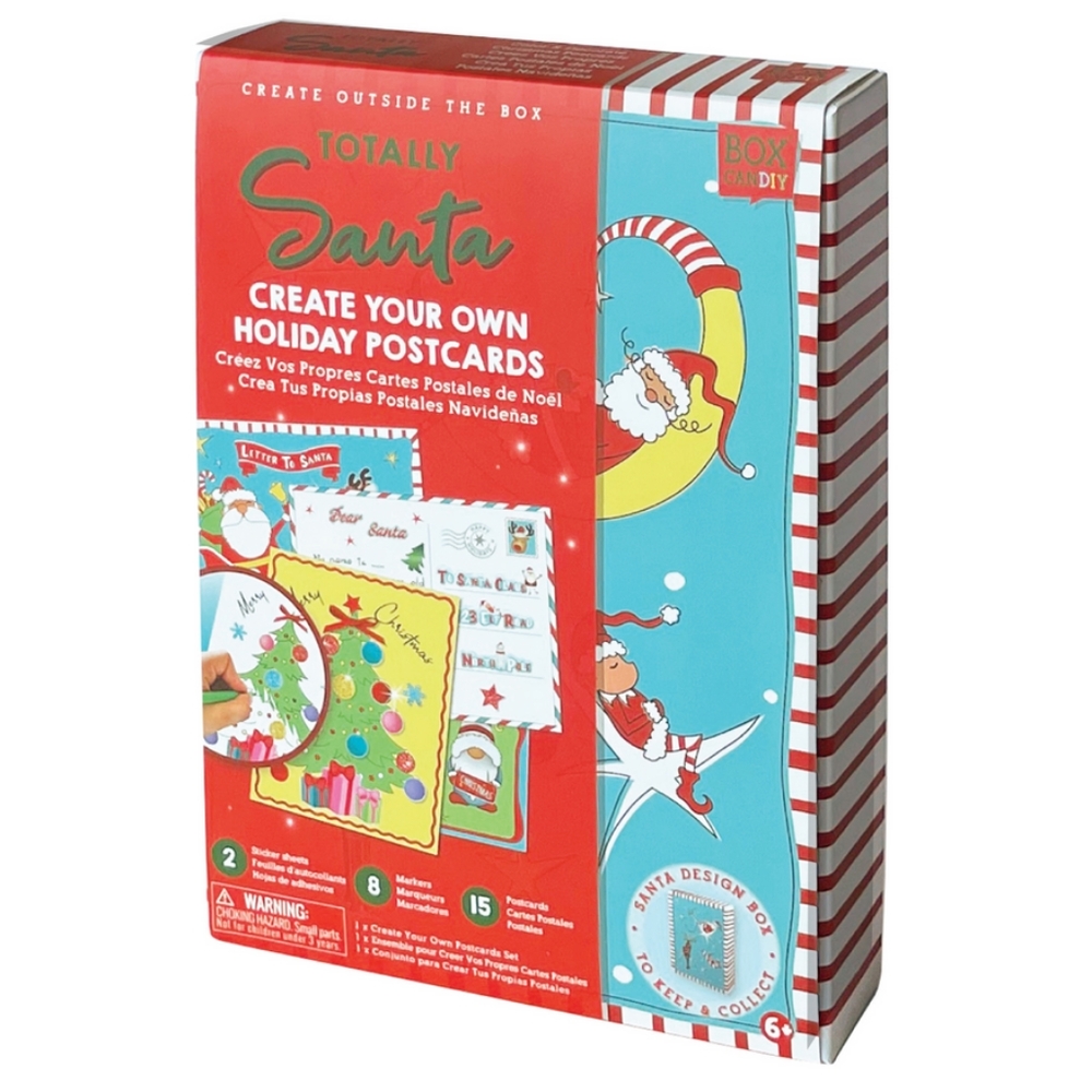🎄After Holiday SALE🎄 CANDIY® Totally Santa Create Your Own Holiday Postcards